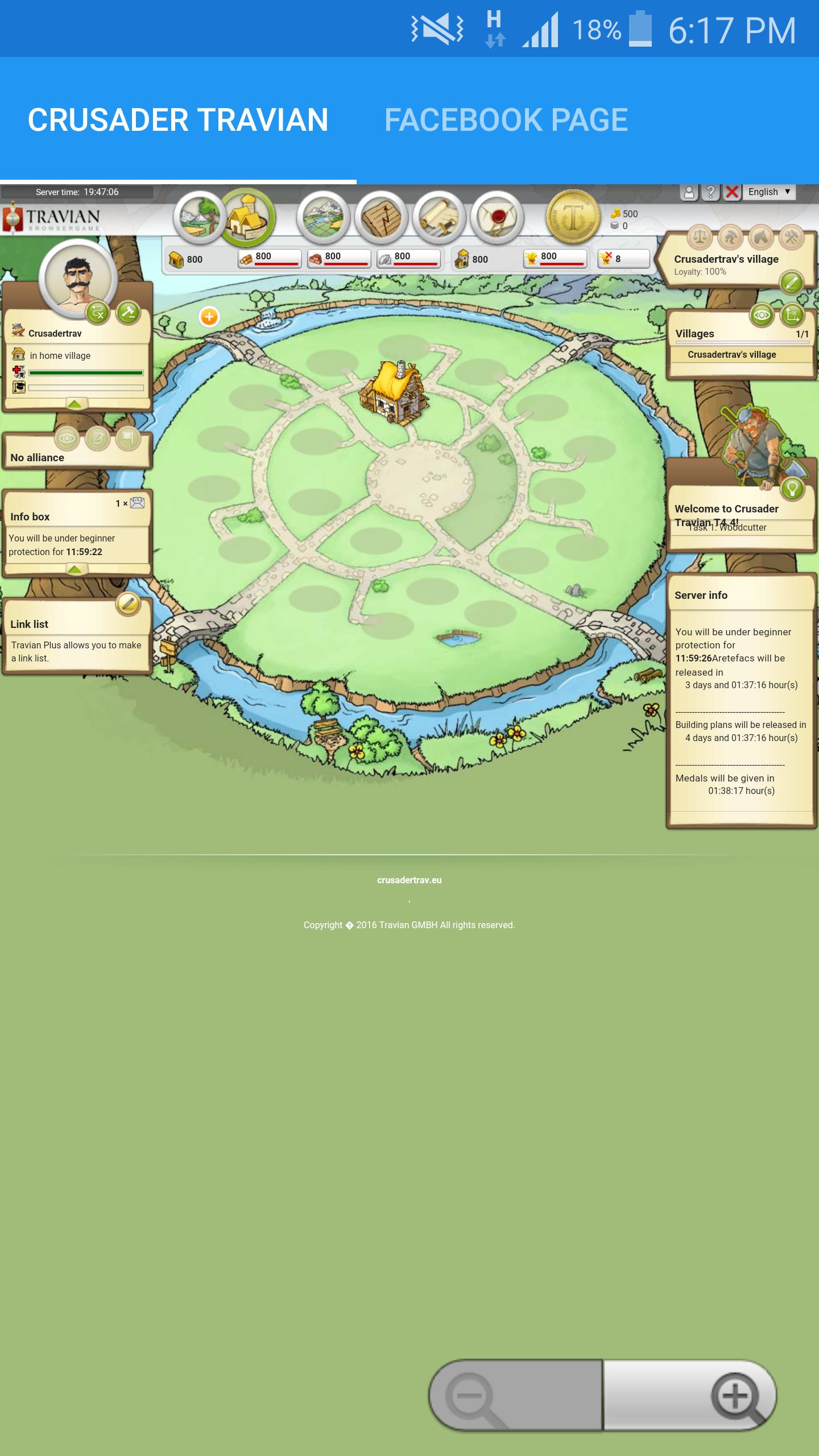 Crusader Travian T3.T4