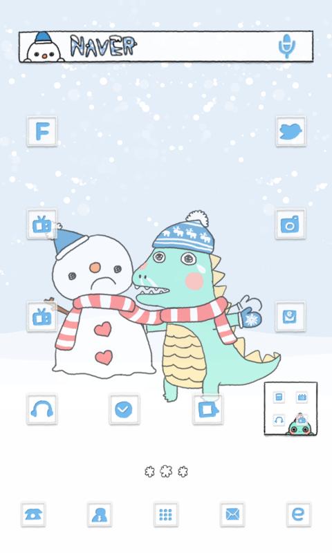 Dinosaur dodol launcher theme
