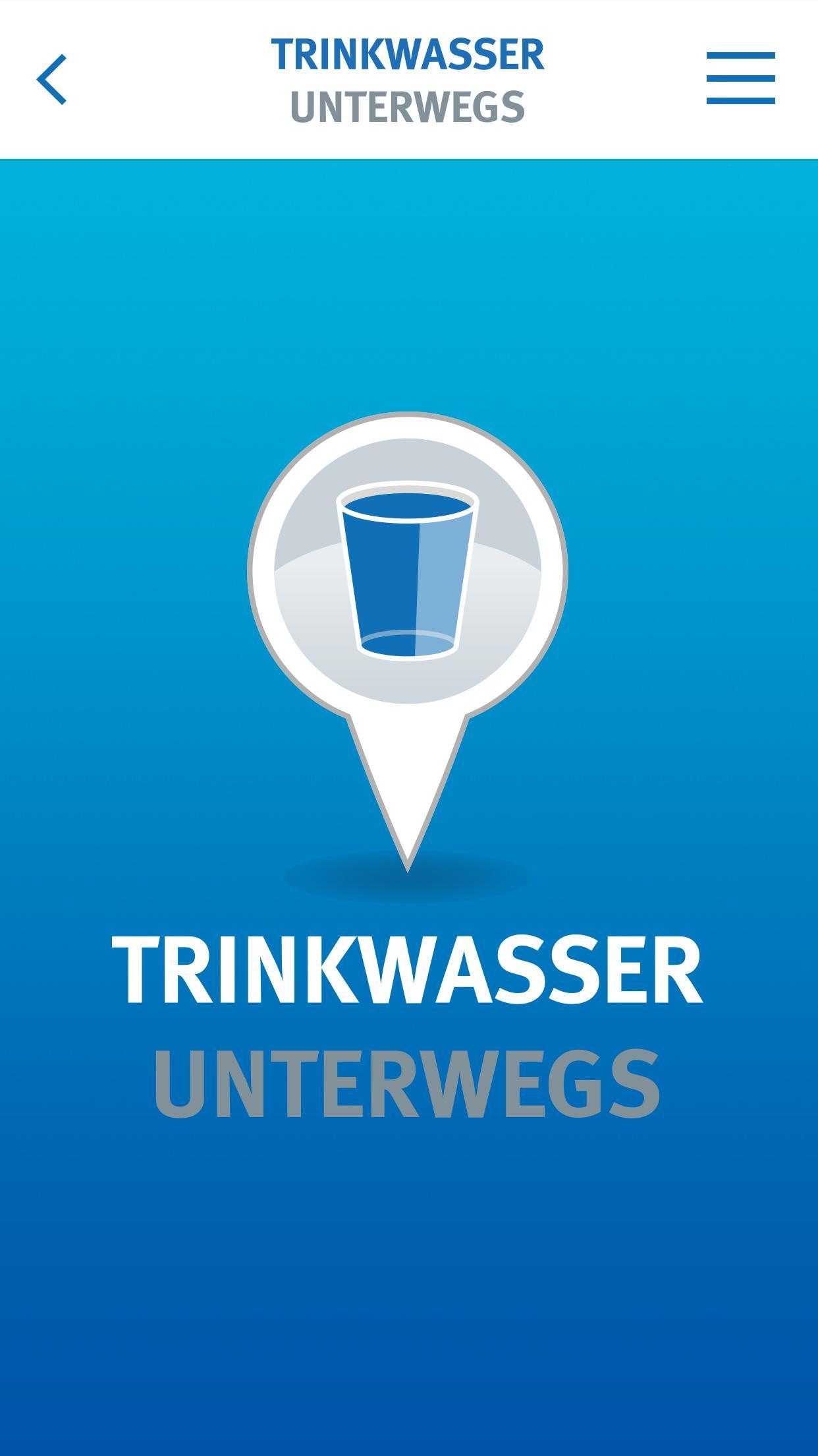 Trinkwasser unterwegs