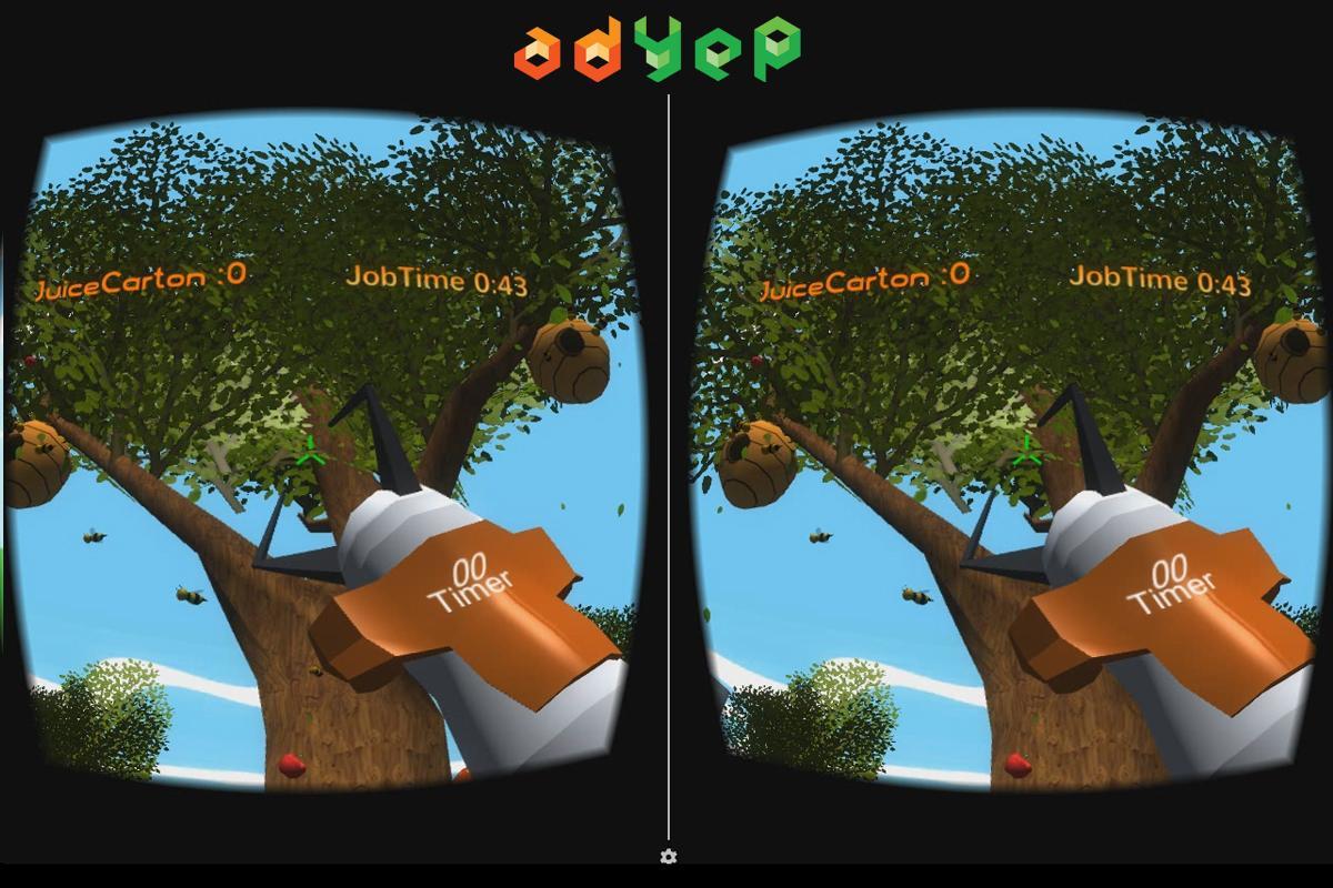 Fruit Crush VR Game