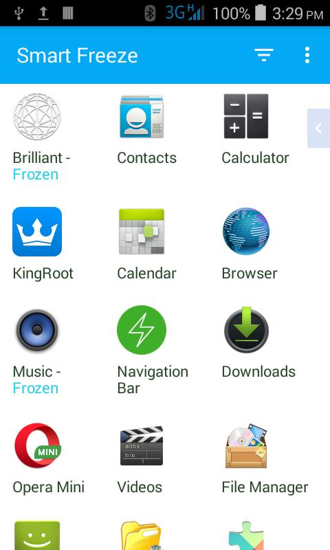 Freeze App (root)