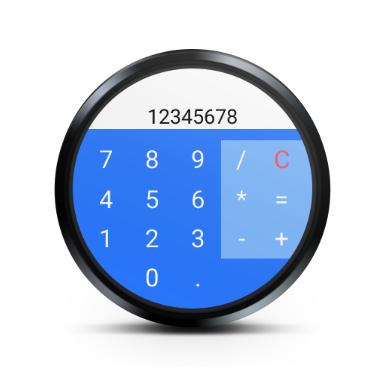 Calculator for Android Wear