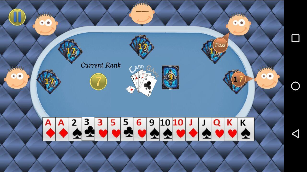 Bluff Card Game (420,Doubt)