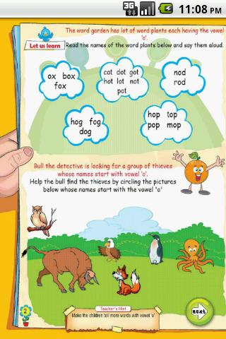 English Vowel O for LKG Kids
