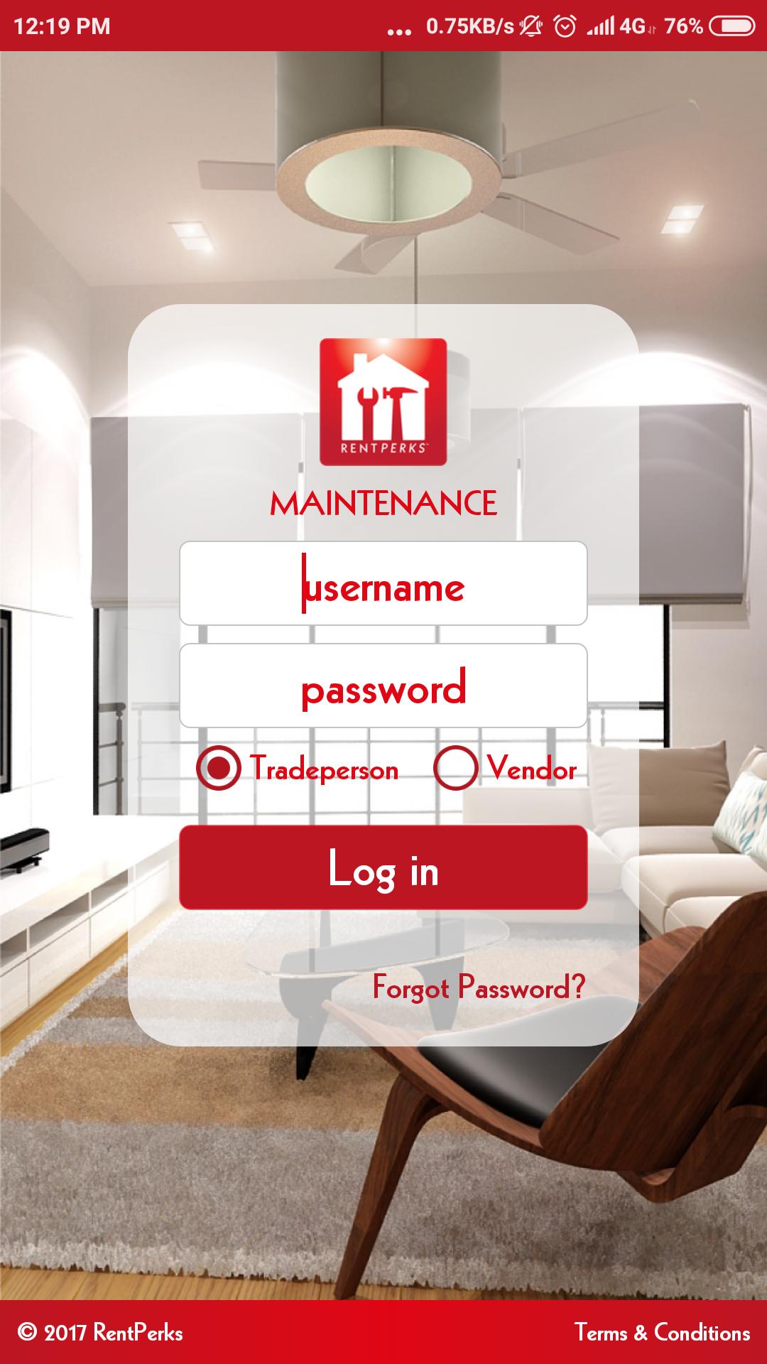 RentPerks Maintenance