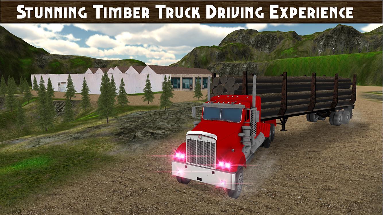 Logging Truck Timber Simulator