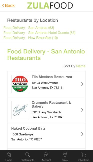 ZULAFOOD - Restaurant Delivery