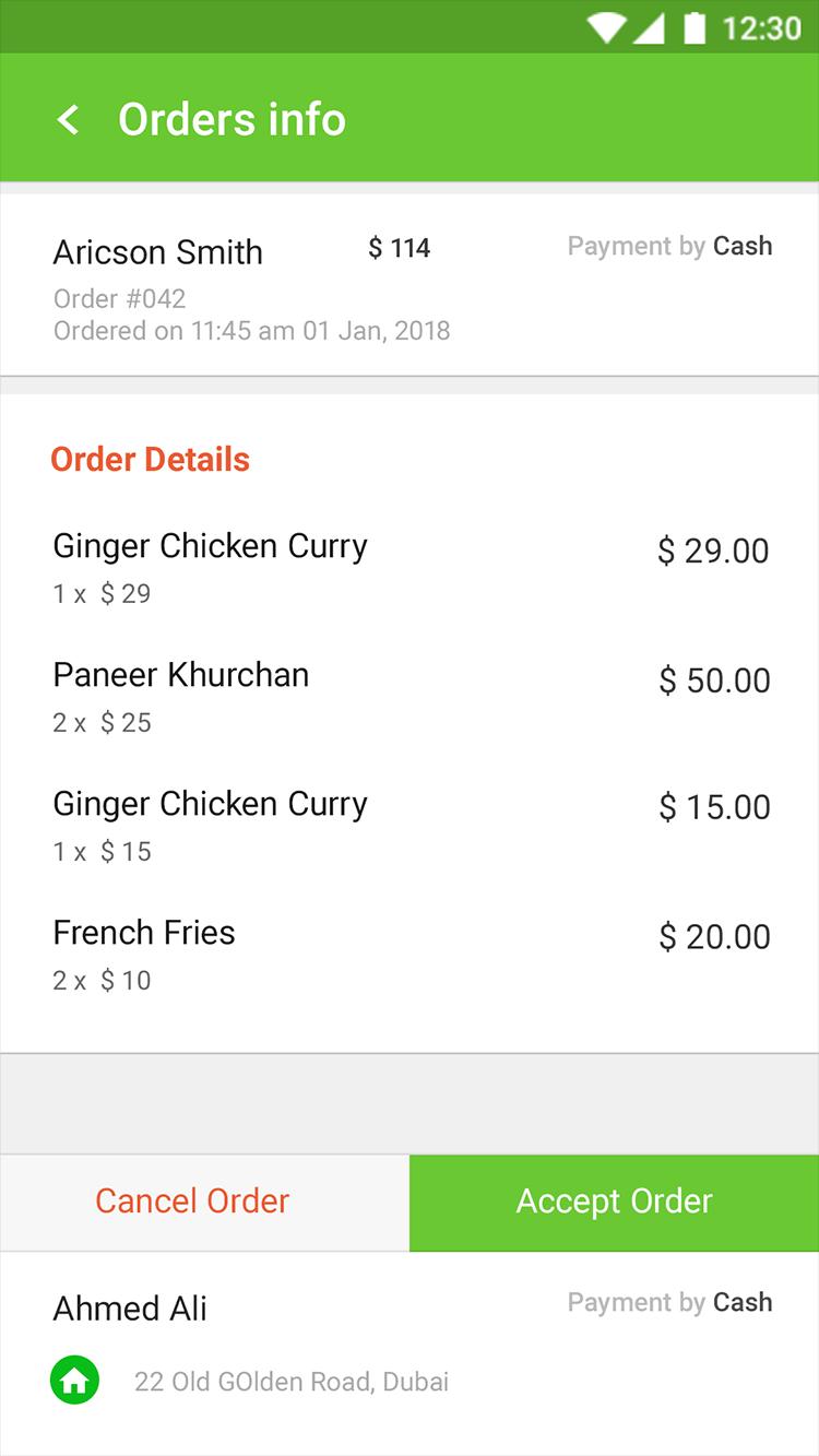 Cookfu Store - Ionic Template