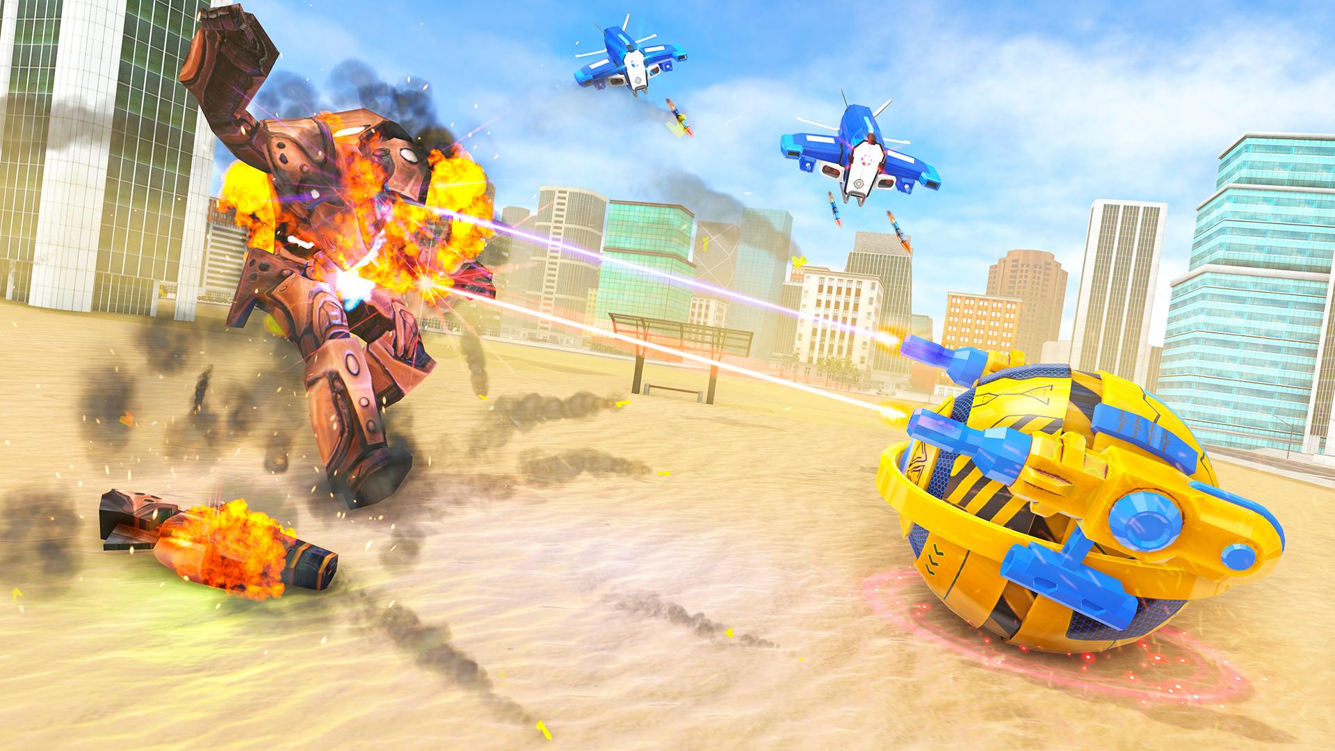 SandBall Multi Robot Transform