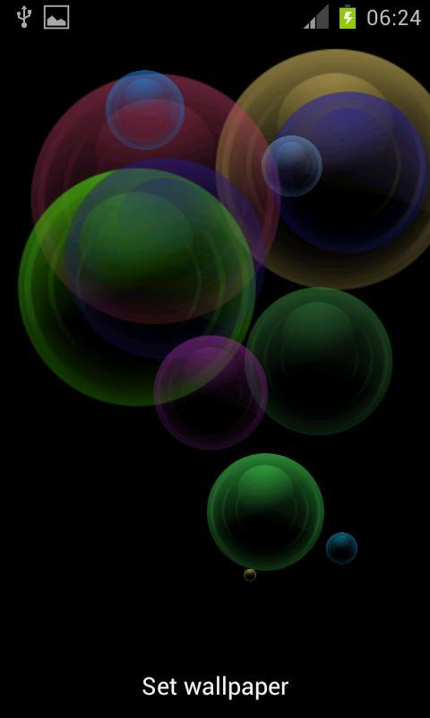 Bubbler Live Wallpaper