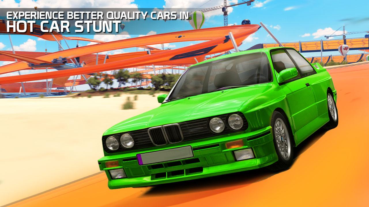 Mega Ramp Hot Car Jumping: Race Off Car Stunt Game