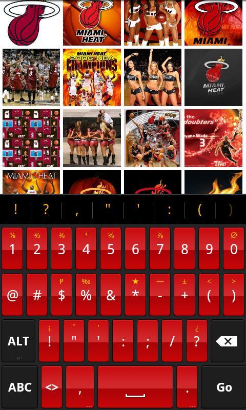 Hot Heat - HD Keyboard Theme