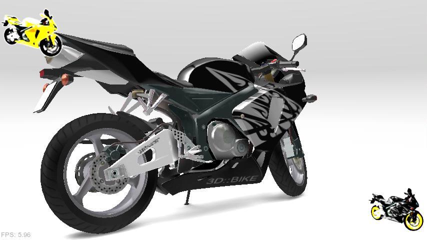 3D bike color configurator