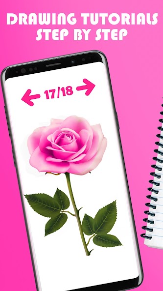 Draw Flowers Step By Step