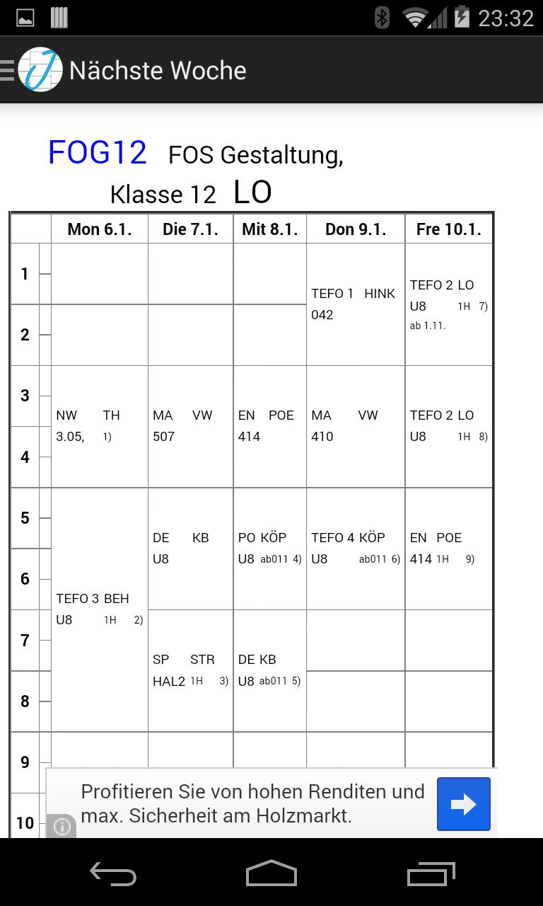 Jobelmann Schule V-Plan