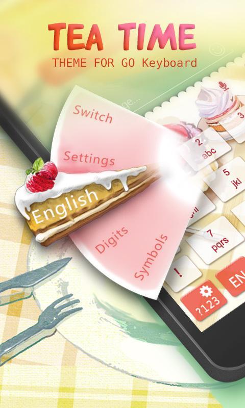 Tea Time GO Keyboard Theme