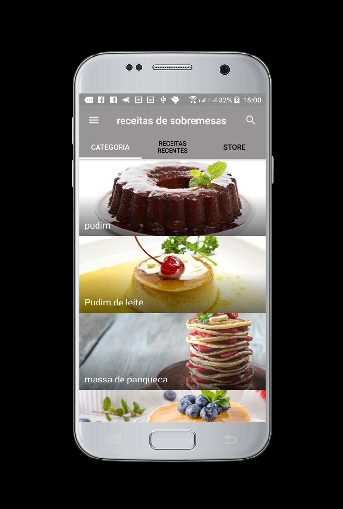 receitas de sobremesas