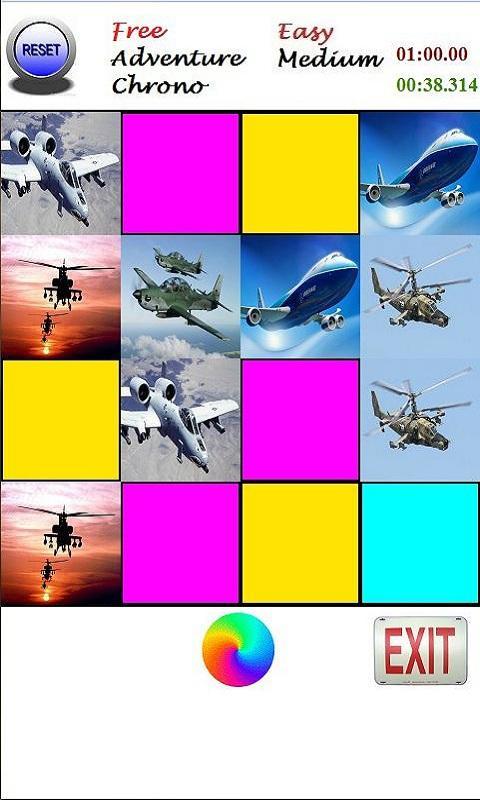 Memory - World Air Force Cards
