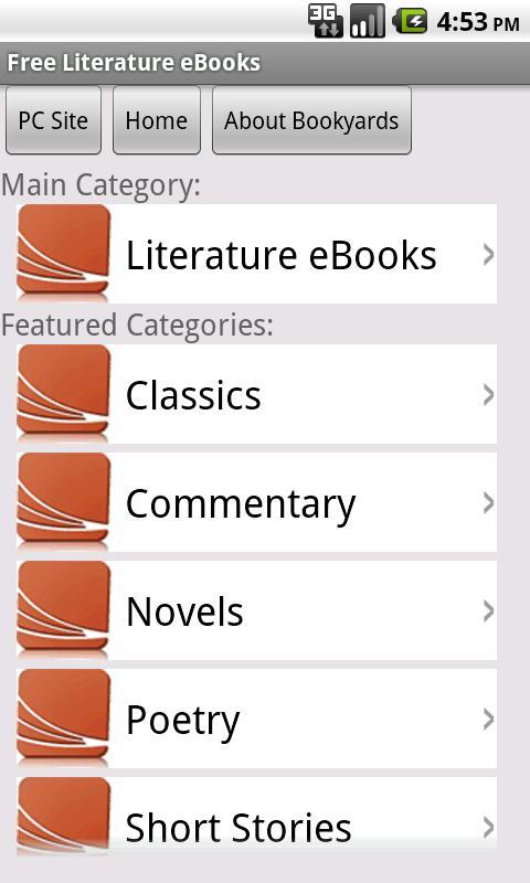 Literature eBooks