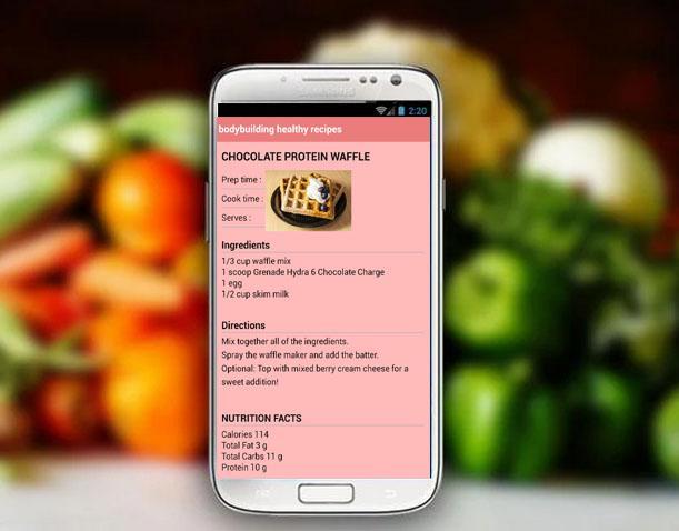 bodybuilding healthy recipes