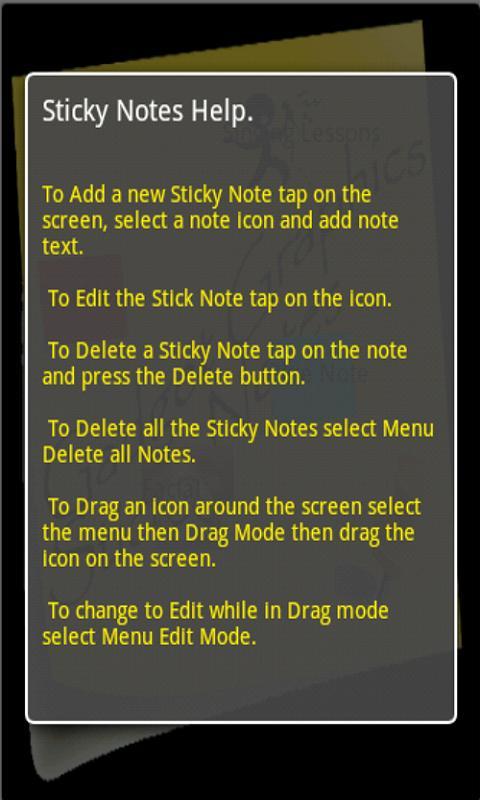 Gadget Graphics Sticky Notes