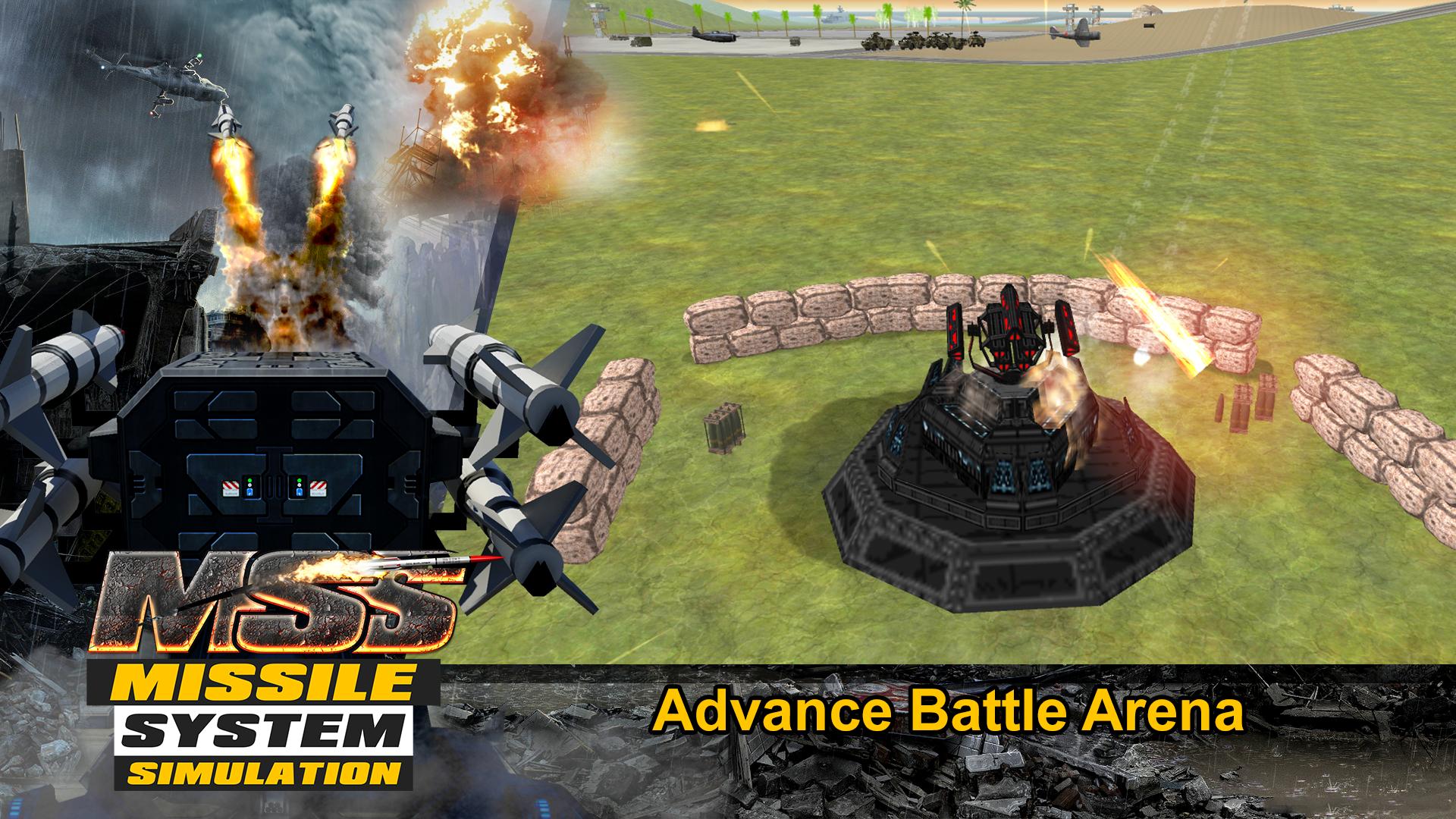 Modern Missile Attack: Army Battle War