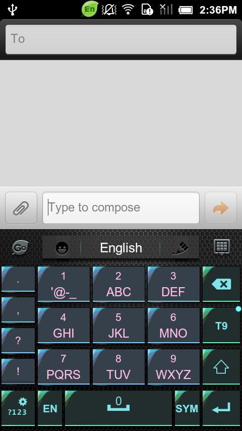 GO Keyboard Waiting for theme