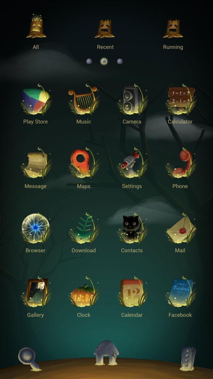 Batcat GO Launcher Theme