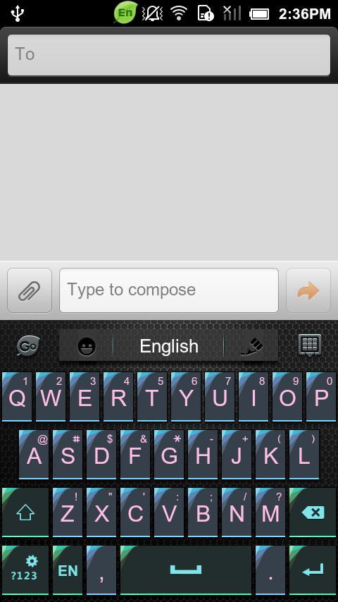 GO Keyboard Waiting for theme