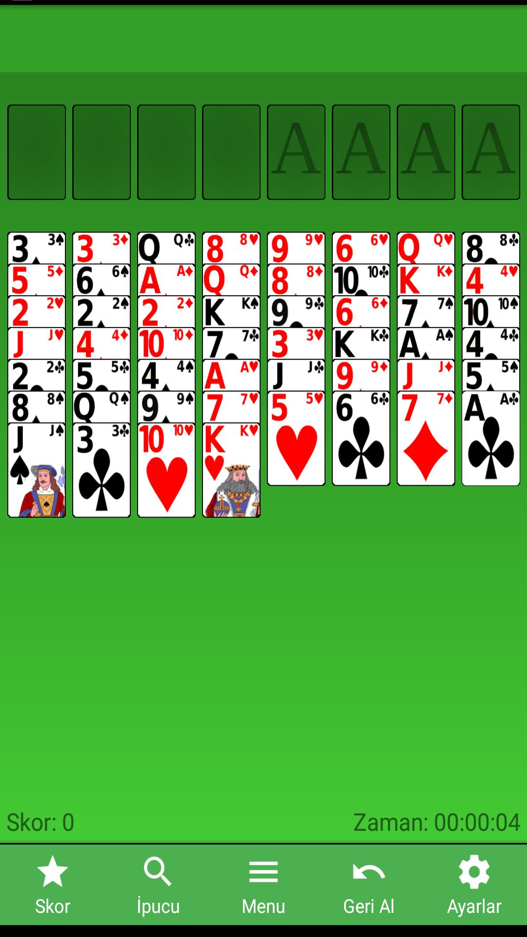 Solitaire Full Internetsiz