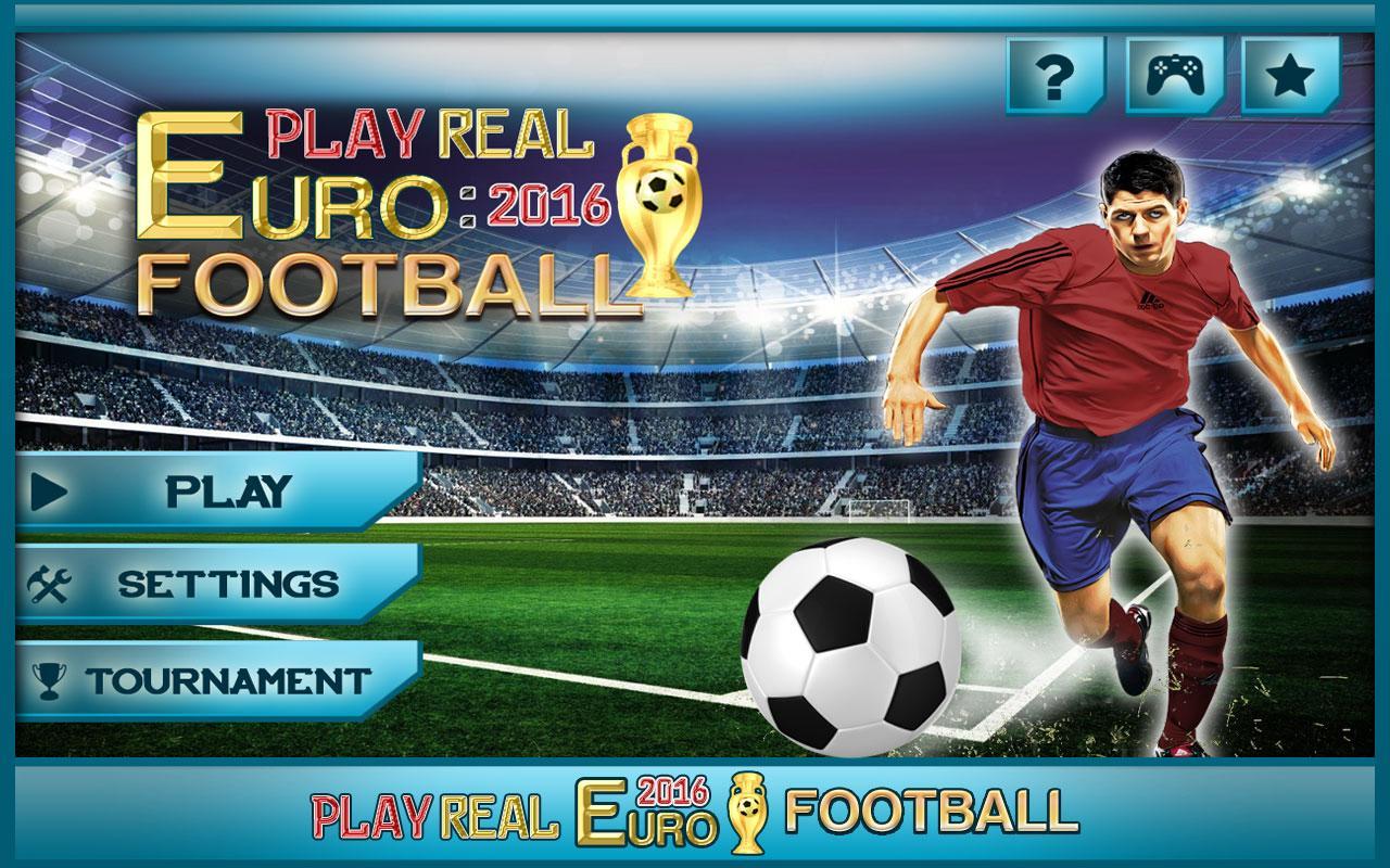 Play Real Euro 2019 Football simulation game