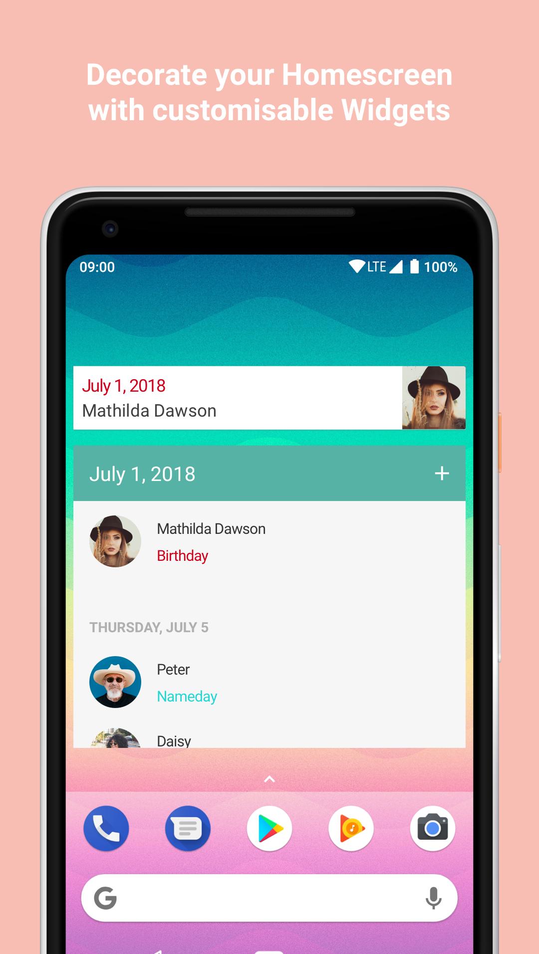 Memento: Birthdays & Namedays