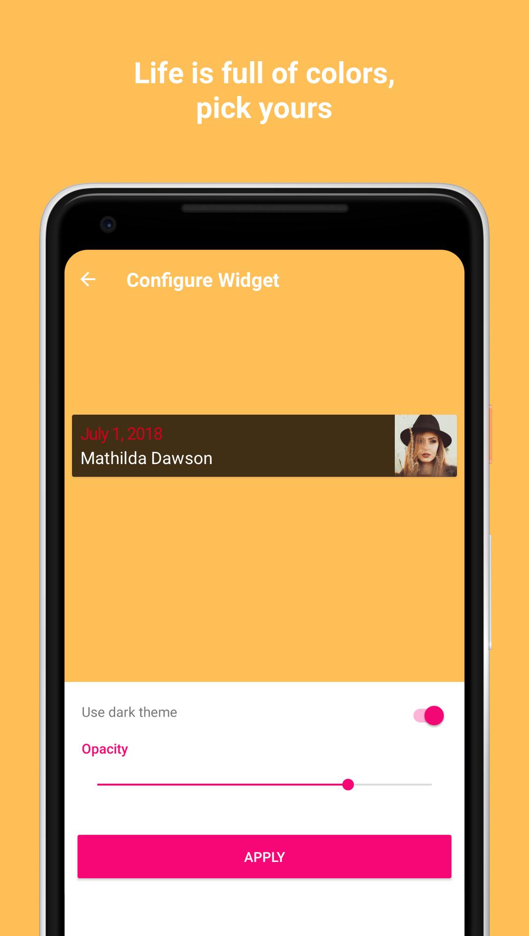 Memento: Birthdays & Namedays