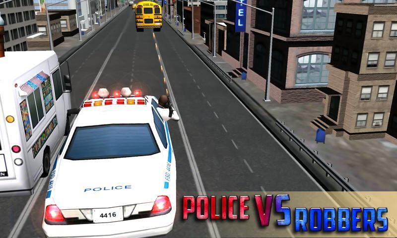 Crime City Police Car Chase 3D