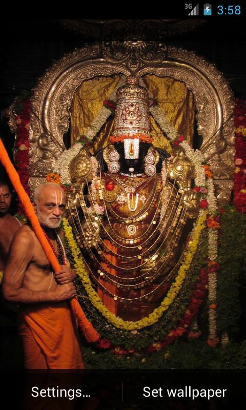 Tirumala Tirupati Balaji 3D