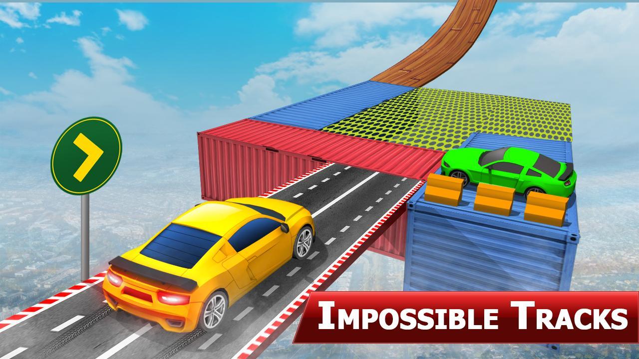 Ramp Car Stunts Impossible Track Racing