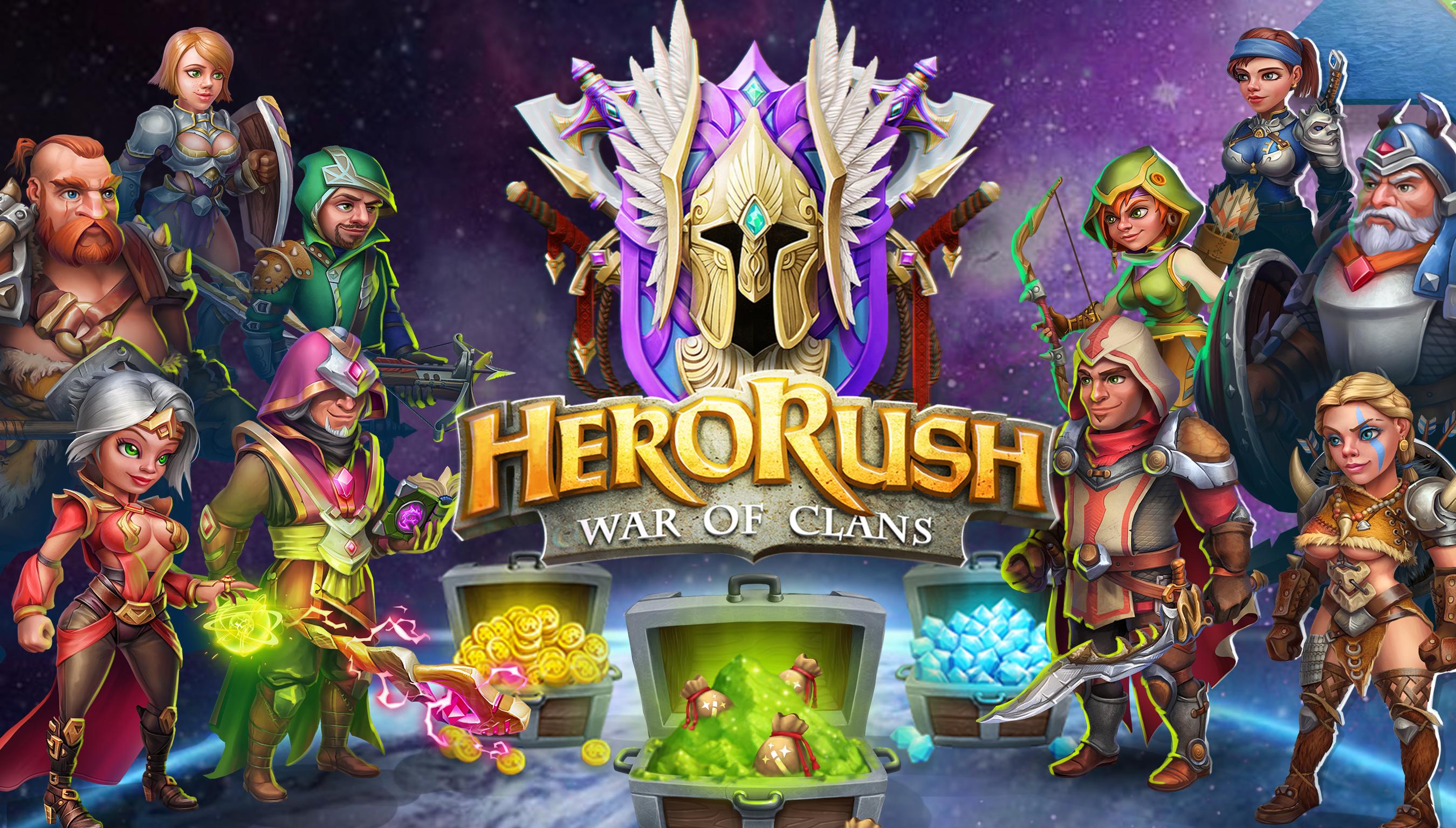 Hero Rush: Clan Wars