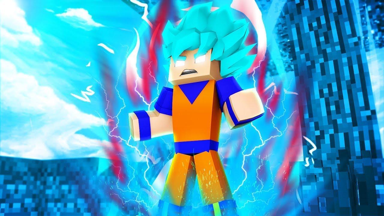 Super Saiyan Goku skins for MCPE
