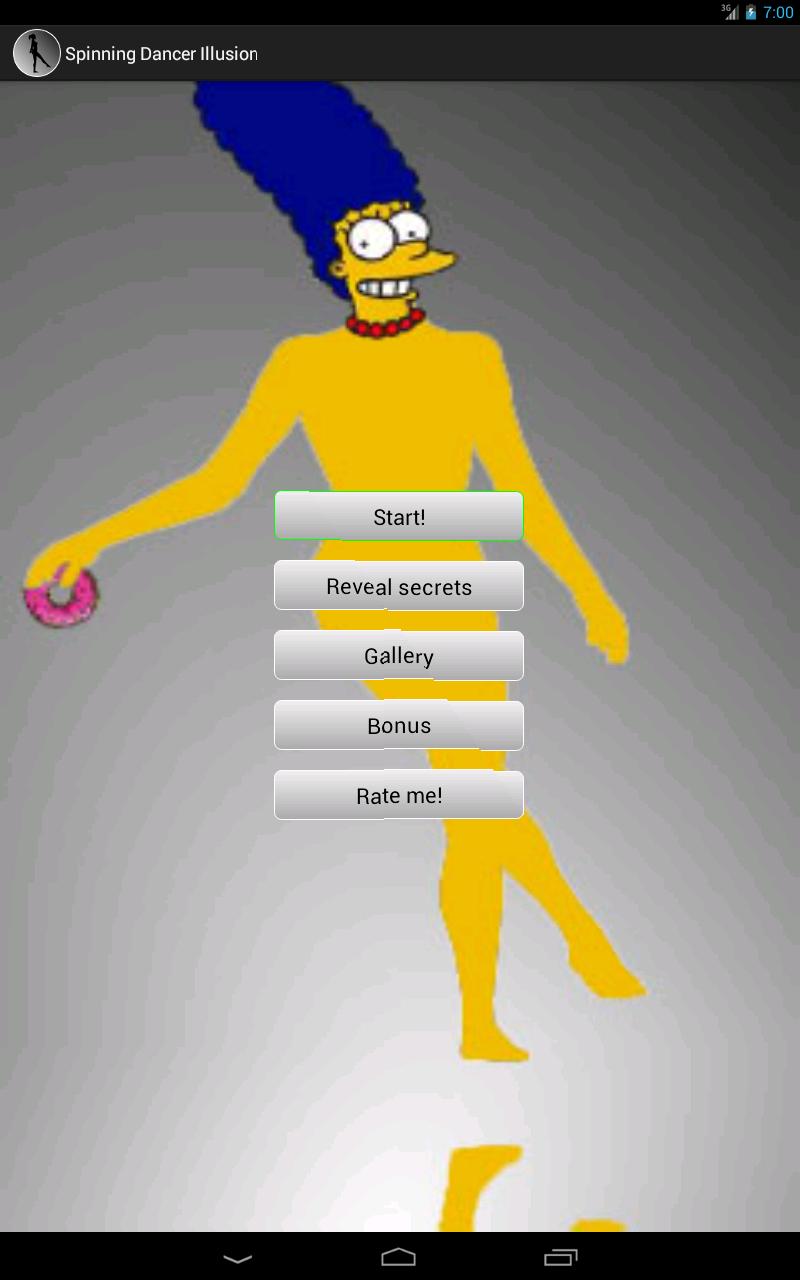 Spinning Dancer Illusion