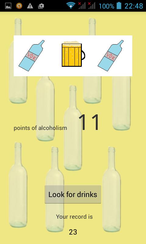 Drunkard simulator Alcomat