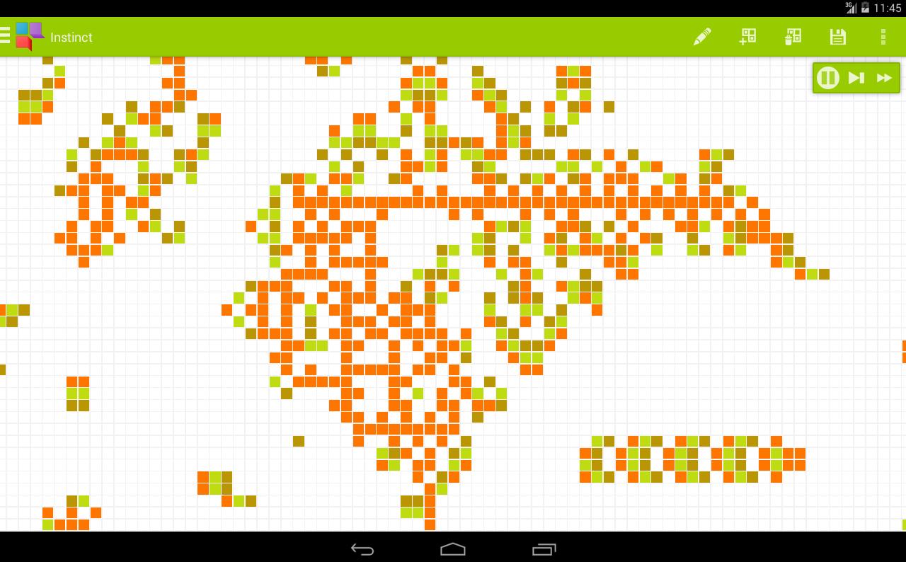 Instinct - Cellular automata