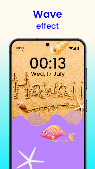 Draw on Sand Live Wallpaper