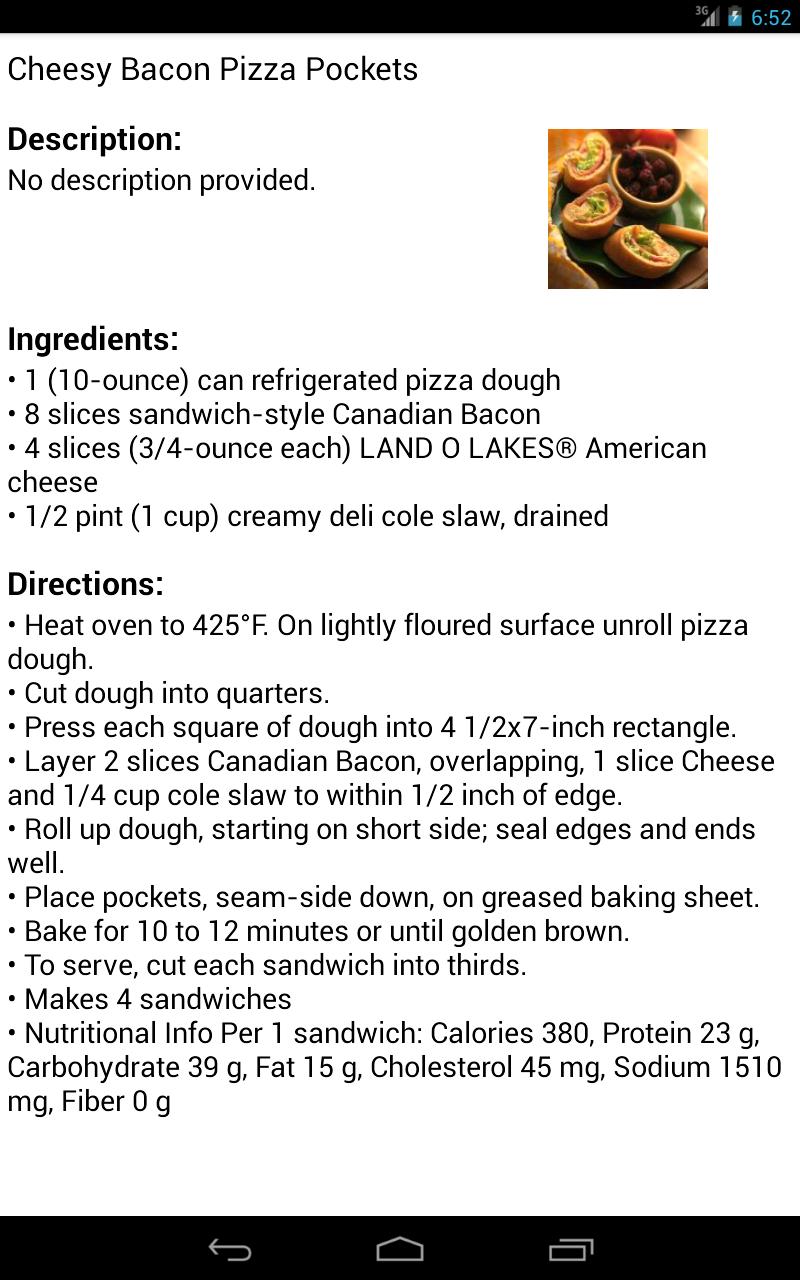 American Recipes