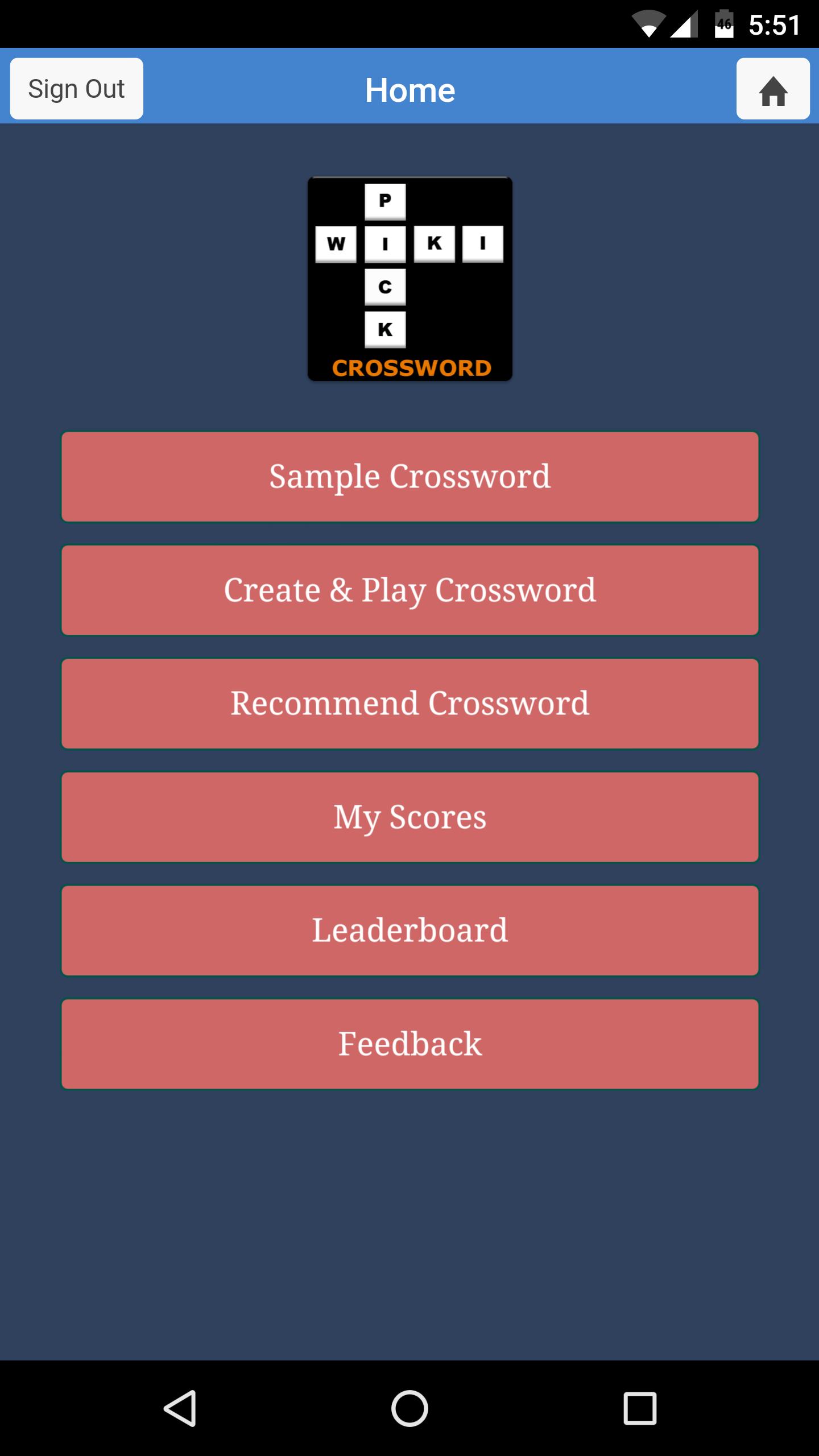 Wiki-Pick Crossword Lite