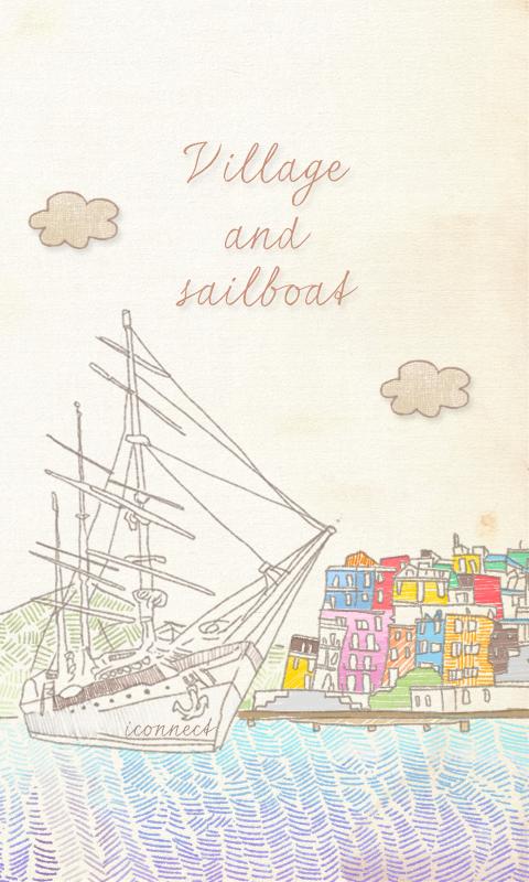 village&sailboat go launcher