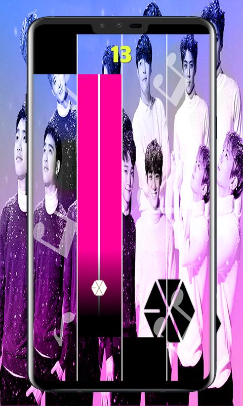 EXO KPOP Piano Tiles