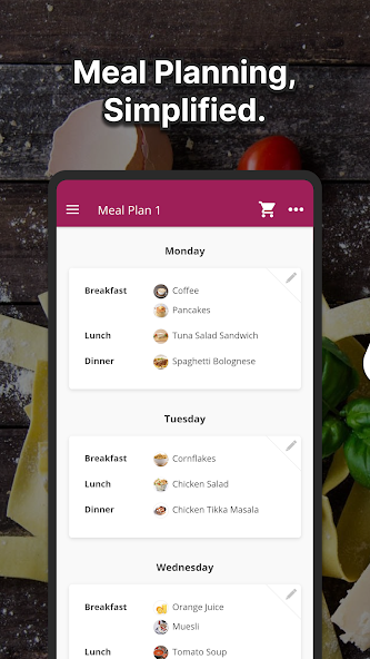 Plan Meals - Meal Planner