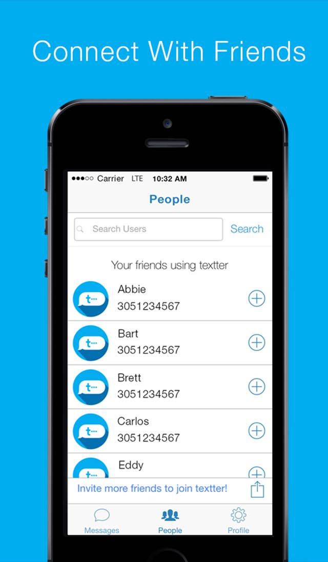 Textter Live Messaging
