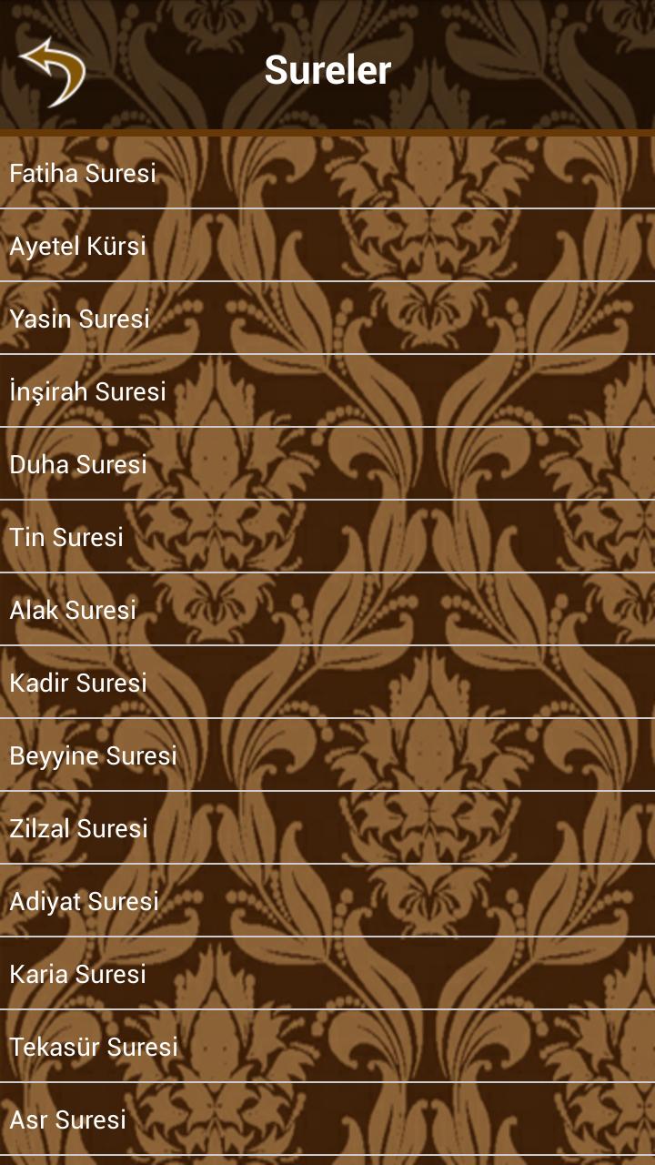 Dualar, Sureler, Ayetler