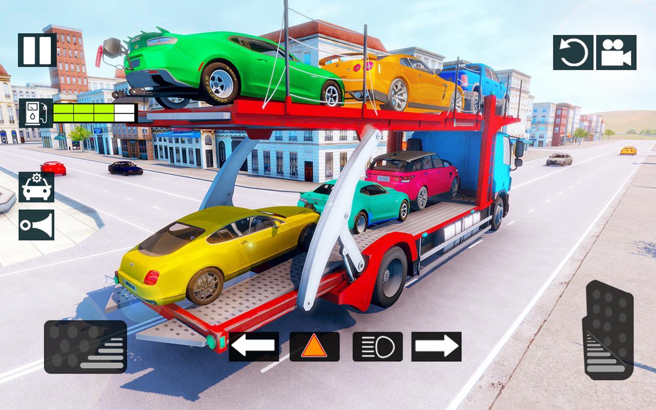 City Car Transport Simulator 2021: Truck Games